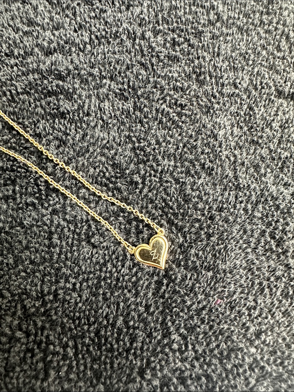 James Avery Delicate Heart Necklace